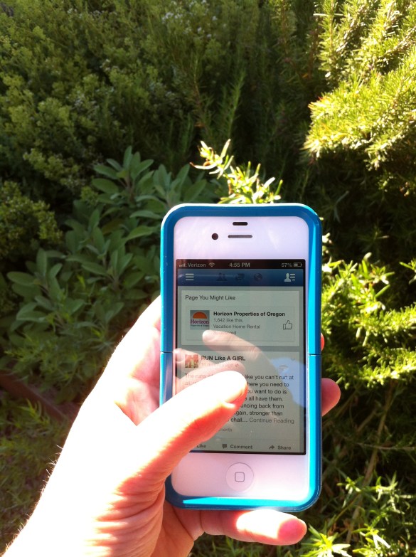 Maybe I should get out and enjoy nature.