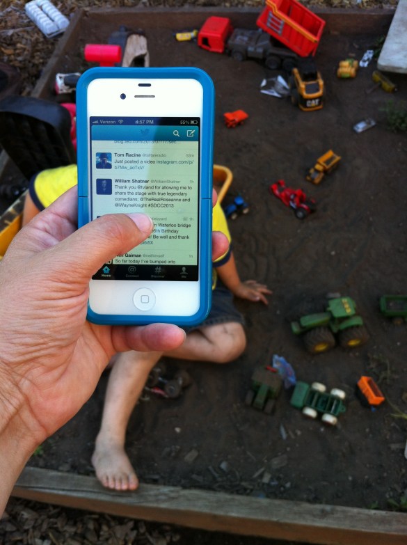 I really love playing with the kids!  Little...ummmm...little guy!  Hey!