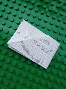 Miss Craig, would you like to bring that up to the front of class and read it for everyone? - Rhetorical Teacher