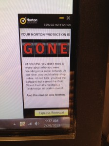 Oh, I see, it's a protection racket. Pay up, or you might have a little "accident," if you know what I mean...