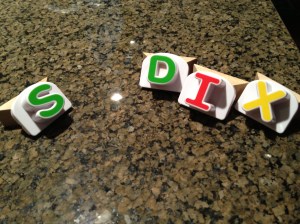 Hey! I'm here for the number pic.... oh. Hi, D. Very clever, yeah, I get it. Ummm... get out of the way.