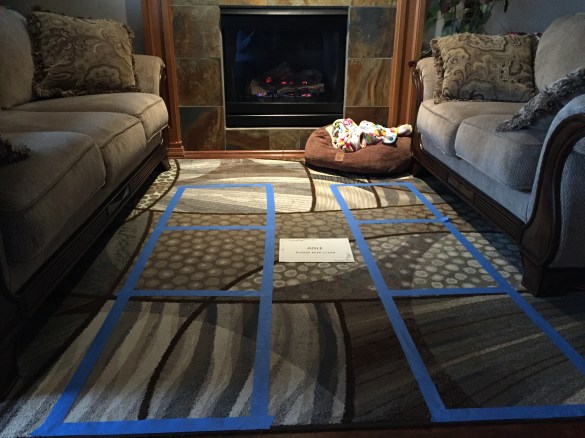 You may want to have a special area with larger squares for your Best Friends.